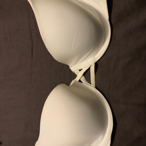 Comfy and white bra worn once